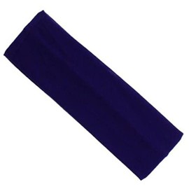 Topkids Accessories Yoga Headband Head Band Kylie Hairband Hair Band Hair Bandeau Stretchy Elastic Gym Sports Fabric For Women, Men and Boys, Girls (7cm / 2.7", Purple)