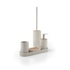 Gedy Toilet Brush Cement Grey 10 x 47.5 cm