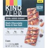 KIND KIND ZERO Added Sugar Bars, Keto Snack, Dark Chocolate