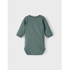 NAME IT Baby Boys Nbmsune LS Box Bodysuit, Balsam Green