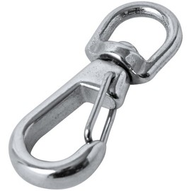 MM B-2403 (SEH-0) Stainless Steel Swivel Eye Hook, Pack of 1