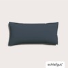 schlafgut Woven Satin Cushion Cover 40 x 80 cm Grey
