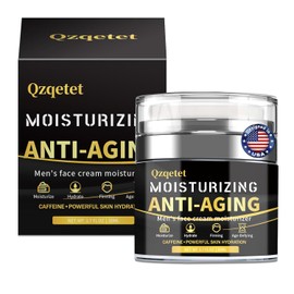 Crema facial para hombre, antienvejecimiento, crema hidratante facial para hombre, locin facial con colgeno, retinol y cido hialurnico, cuidado de la 