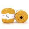 2PCS Metallic Crochet Thread,Yarn for Crocheting,Metallic Thread Round Band Yarn,Lurex