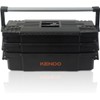 KENDO Caja de herramientas vacía de plástico ligera y extremadamente