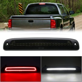 R&F Auto LED Third 3rd Brake Lights Replacement for Dakota 1997-2011 Roof Cargo Light Center High Mount Stop Lights Smoked Lens