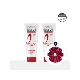 [SSG Exclusive Composition] L’Oreal Paris Total Repair 5 Miracle Hair Pack 170ml x 2 [Giveaway] Scrunchie (Random) / [SSG 단독구성]로레알파리 토탈리페어5 미라클 헤어팩 170ml 2개 [증정]스크런치(랜덤)