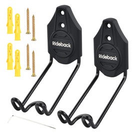 2 pieces bicycle wall bracket, aluminium alloy bicycle stand, wall mounting, load capacity 30 kg, easy installation, small bicycle stand, pedal suspension with screws and other accessories