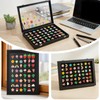 JOUTYFOR Enamel Pin Display Case, 13.8" X 9.4" Pin Collection
