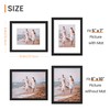 upsimples 8x10 Picture Frame Set of 5, Display Pictures 5x7
