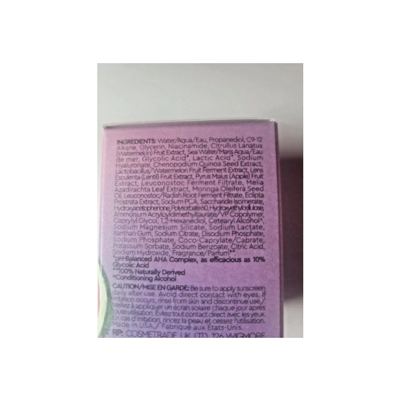 GLOW RECIPEWatermelon Glow AHA Night Treatment, 25ml / 0.84oz Travel