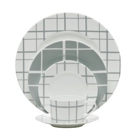 Waterford Crossroads Steel 5 Piece Place Setting