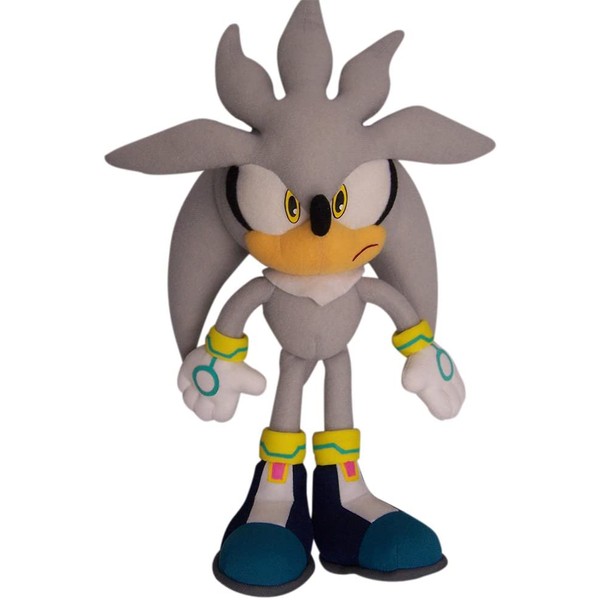 Great Eastern GE-8960 Sonic The Hedgehog 13" Plush Doll, Silver