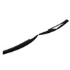 2Pcs/Set Front Headlight Eyebrow Eyelid Strips Cover Trim Glossy Black