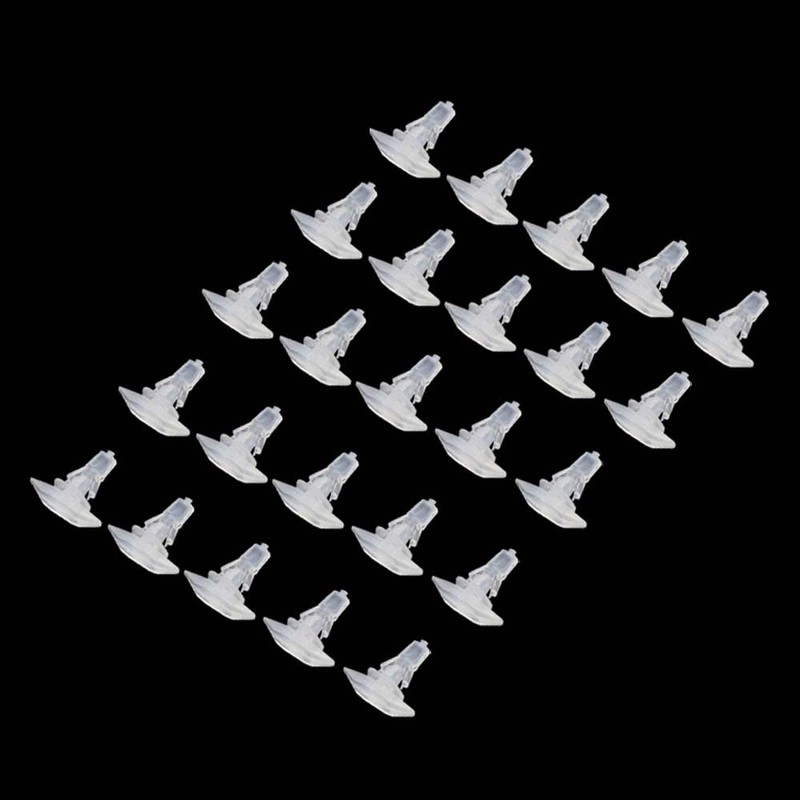 G-PLUS Door Weatherstrip Clips Nylon 3/16" Hole, 25pcs Window Weather
