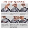 QUNNIE 32 Piece Tyre Repair Kit, Car Puncture Repair Tool
