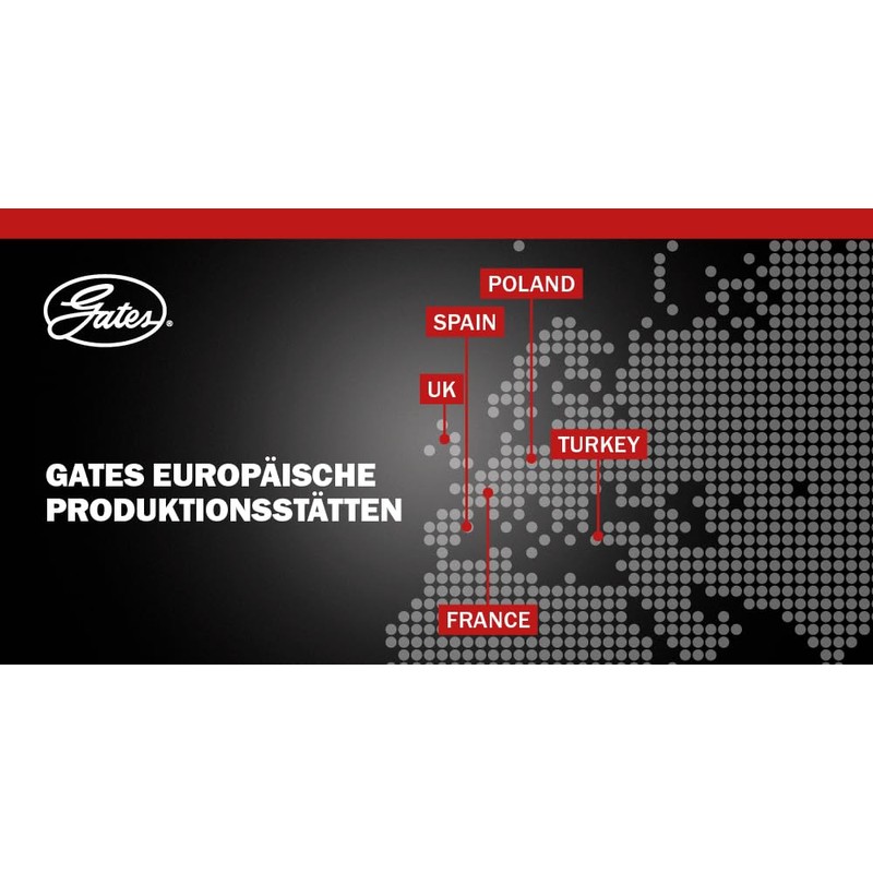 GATES Micro-V Belt 6PK989SF