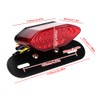 Universal Vintage Motorcycle LED Tail Light Turn Signal Lamp Taillight