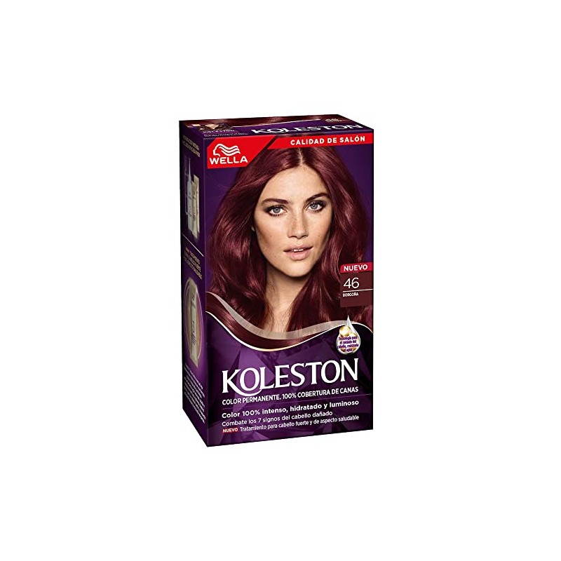 Koleston Tinte Permanente 46 Borgoña, 70 ml - Paquete de