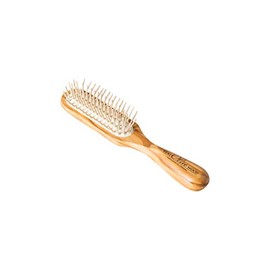 Olivia Straight Hair Brush with Wooden Pins