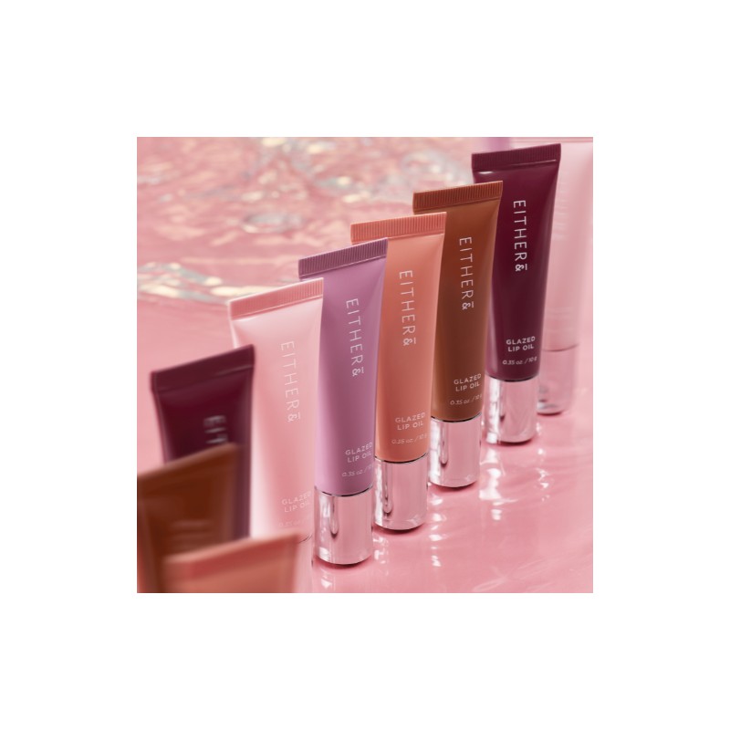 EITHER& [EITHER&]Glazed Lip Oil (5 colors)