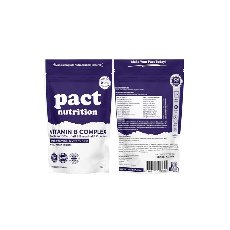 Immunity Bundle - Vitamin D3K2, Vitamin B Complex & Turmeric