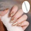 NICENEEDED Cat Eye Tools for Nails, Double-Head Nail Wands, Hexagonal