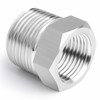 ERGAOBOY 10 Pcs 304 Stainless Steel Reducer Hex Bushing, 3/8"