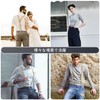 Annhua Men's Y-Shaped Suspenders, 1.0 inch (25 mm) Wide, 3