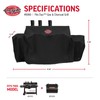 Char-Griller® 3-Burner Dual Fuel Expandable Propane Gas and Charcoal Outdoor