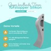 Rubber Door Stop Wedge [Set of 2] - Non-Slip Door