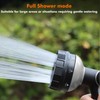 RESTMO Full Shower Hose Nozzle, Metal Spray Nozzle for Garden