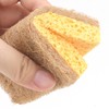 PINGEUI 16 Pack Biodegradable Kitchen Sponges Eco-Friendly, Compostable, Natural Cellulose