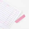 Sunstar Bungu S2818183 Fusen Spirit Study Planner Sticky Notes, Pink