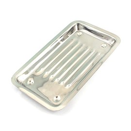 OdontoMed2011® Premium Scaler Tray Curettes, Explorers, Mirrors, Probes, Dental Instruments Tray Size 8" X4''X0.5'' Stainless Steel