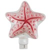 Chesapeake Bay Starfish Night Light with Swivel Plug, Glass, 6