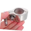 KICHOUSE 2pcs Stainless Steel Boat Canopy Slide Clamp Hinged Jaw