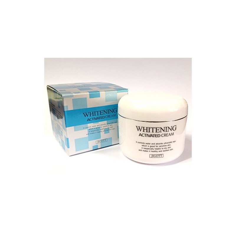 JIGOTT Whitening Activating Cream, 3.4 fl oz (100 ml), Whitening