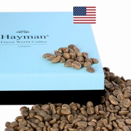 100% Hawaii Kona coffee - Unroasted coffee beans - One of the world's best coffees, fresh from the latest crop! (3.5oz/100g Box)