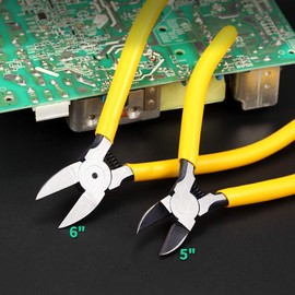 SPEEDWOX Flush Cutter Wire Cutter Side Cutters Side Cutters Pliers Side Cutters Pliers Precision Pliers for Cutting Flush Spruce, Electronics, Repair Jewellery