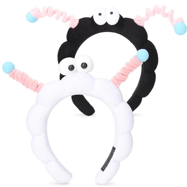 DRESHOW Spa Headband for Women Sponge Headband for Washing Face