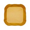 Green Harvest 8 inch Square Air Fryer Liners, 50-pack, Non-stick