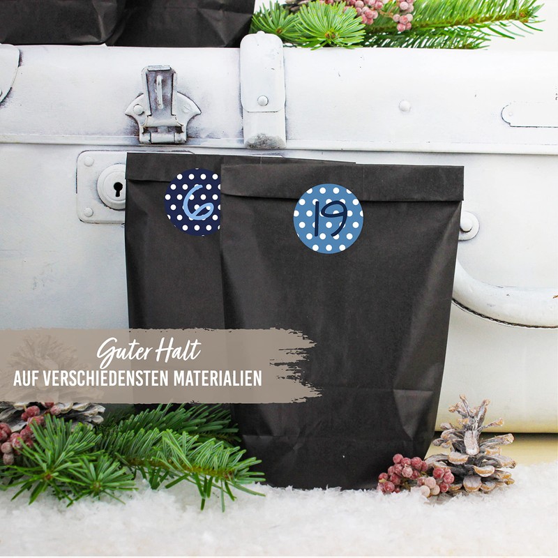 24 Advent Calendar Numbers-Sticker-No. 2