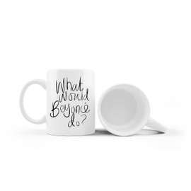 „What Would Beyonce do?“ – Neuheit 313 ml Premium Qualität Geschenk Trinkbecher & Geschenkbox Set Tee Kaffee für Büro Arbeit Zuhause