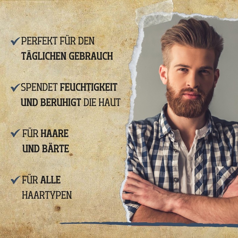 Beard and Moustache Moisture Foam 150ml
