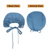 JONATHAN UNIFORM Unisex Scrub Surgical Cap with Cotton Sweatband, Tie