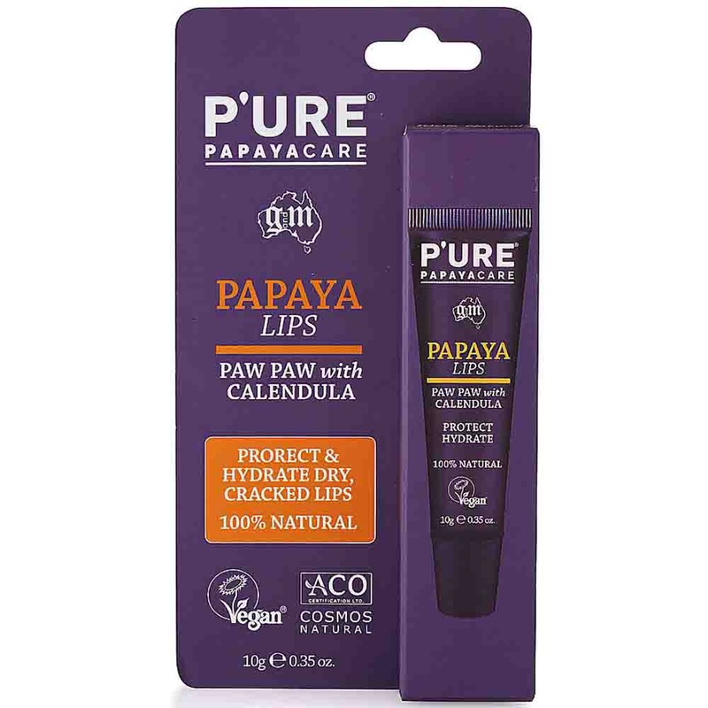 PURE Papaya Care Papaya Lips, 10g
