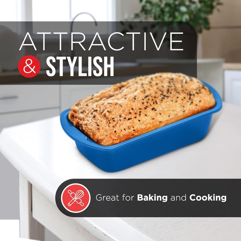 Nonstick Loaf Pan Set Pack of 4, 7" to 11"
