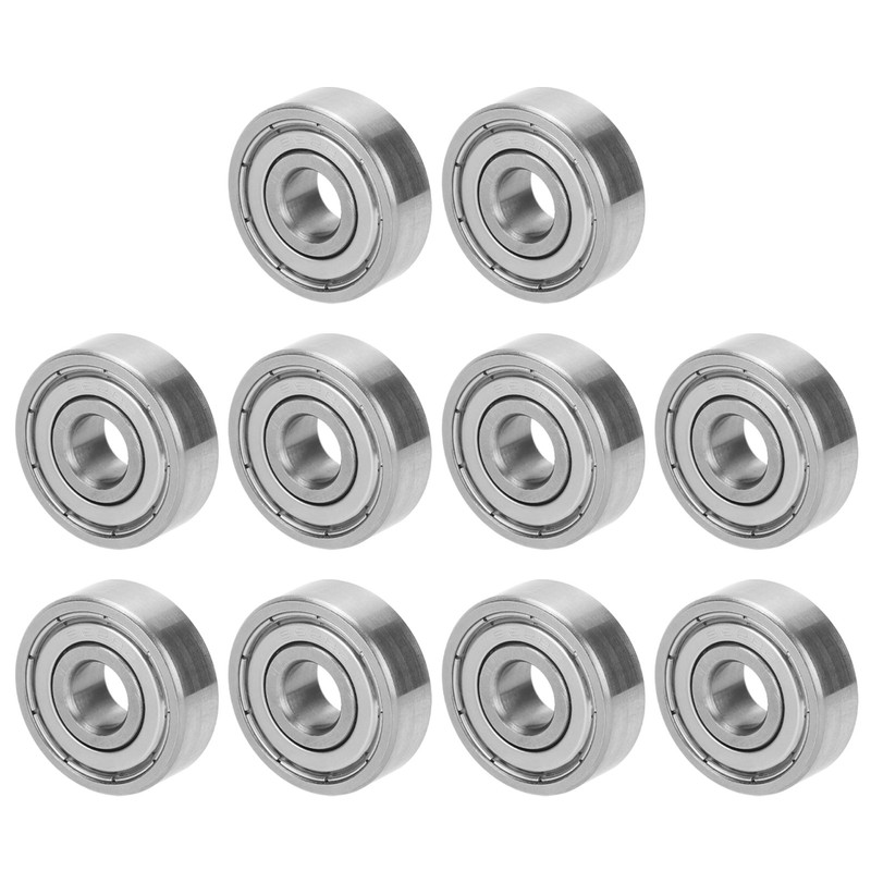 10Pcs Ball Bearings Stainless Steel WearResistant Quiet Skateboard Driver Accessories