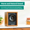 Electrohome Huntley Powered Bookshelf Speakers with Built-in Amplifier and 3"